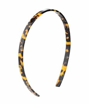 Balmain Hair Couture Cellulose Acetate Headband Tortoise Shell Small Haarreifen