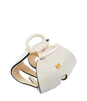 Balmain Hair Couture Cellulose Acetate Pince à Cheveux Impériale White/Black Haarspangen