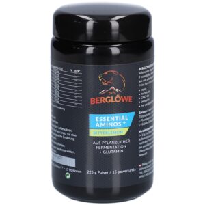 Berglöwe Essential Aminos Bitterlemon Pulver