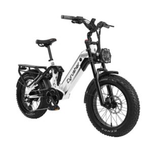 CYRUSHER Kommoda Pro Elektrofahrrad mit 52V 20Ah Akku