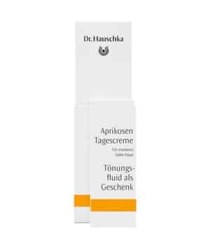 Dr. Hauschka Tagespflege Aprikosen Tagescreme + On-Pack Tönungsfluid Gesichtscreme