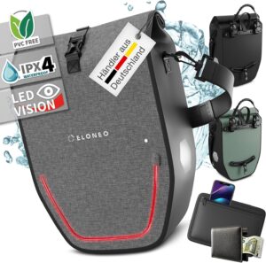 ELONEO Fahrradtasche Gepäckträgertasche