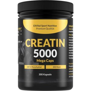 EXVital® Creatin 5000 Monohydrat mega caps