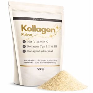 EXVital® Kollagen Pulver mit Vitamin C