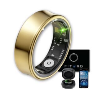 Fitorb Smart Ring Pro Neptun Gold Größe 12