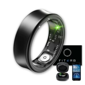 Fitorb Smart Ring Pro Neptun Schwarz Größe 8