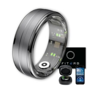 Fitorb Smart Ring Pro Saturn Grau Größe 8