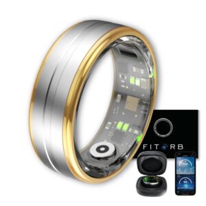 Fitorb Smart Ring Pro Saturn Silber Größe 6