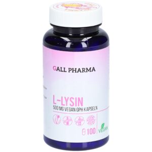 GALL PHARMA L-Lysin 500 mg Vegan GPH Kapseln