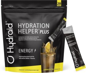 Hydraid PLUS ENERGY Lemon Iced Tea Elektrolyt Pulver Sticks