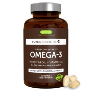 Igennus Omega-3 Fischöl mit Vitamin D3 1000 IE
