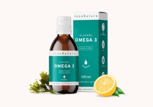 InnoNature Omega 3 Algenöl | natürlich aus der Mikroalge Schizochytrium | 100 ml