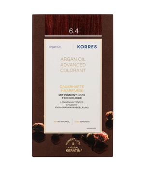KORRES Arganöl Hochentwickelte Haarcoloration Copper Dark Blonde / Dunkelblond Kupfer 6.4 Haarfarbe