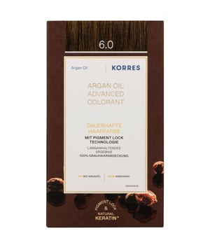 KORRES Arganöl Hochentwickelte Haarcoloration Dark Blonde / Dunkelblond 6.0 Haarfarbe