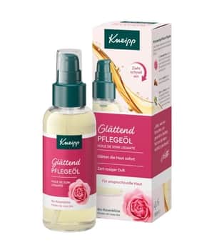Kneipp Pflegeöl Glättend mit Bio Rosenblüten Extrakt - Hautöl für anspruchsvolle Haut Körperöl