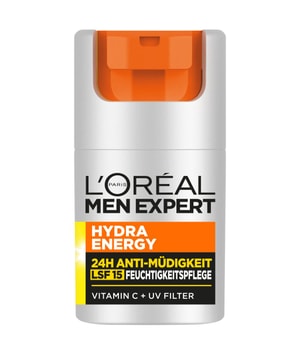 L'Oréal Men Expert Hydra Energy 24H Anti-Müdigkeit Feuchtigkeitspflege mit LSF15 Gesichtscreme