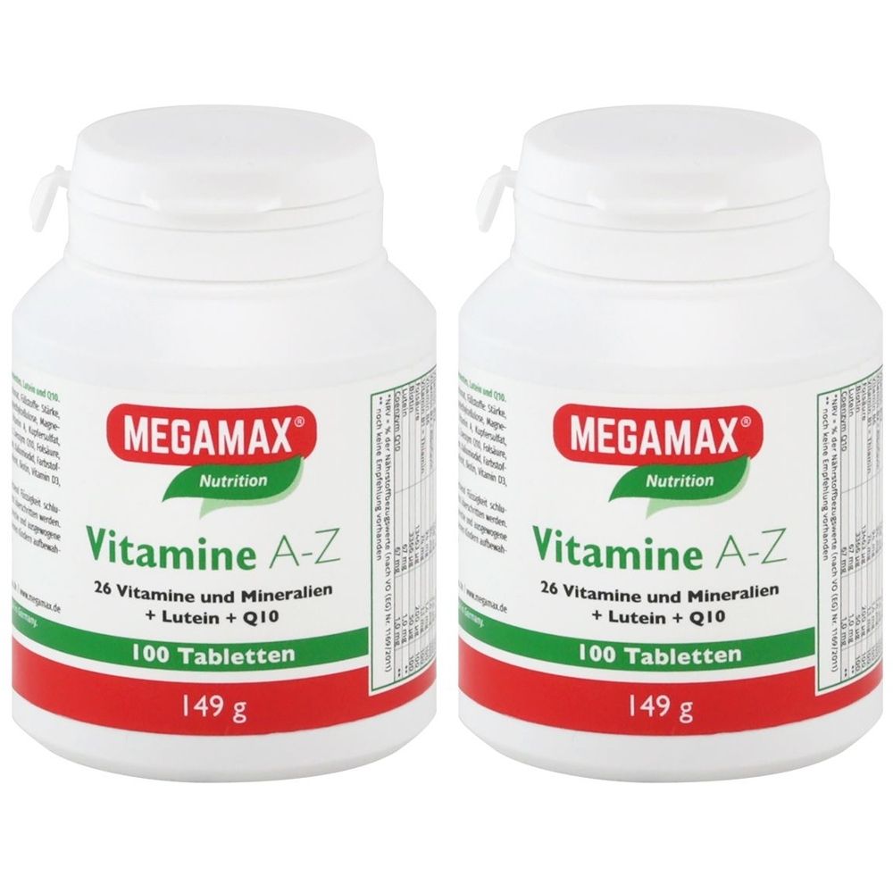 MEGAMAX® Nutrition Vitamine A-Z
