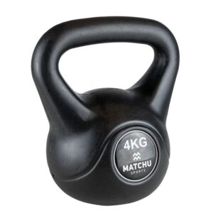 Matchu Sports - Kugelhantel - Kettlebell aus Kunststof 4 kg