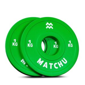 Matchu Sports - Mini Fractional Plates 1 kg - 2er Set - Hantelscheiben 50 mm