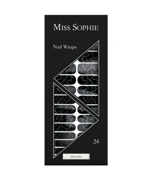 Miss Sophie UV Gel Wraps Black Bats Nagelfolie