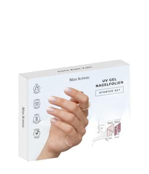 Miss Sophie UV Gel Wraps Starter Set UV (Rosewood Love UV & Iced Coffee UV) Nagelfolie
