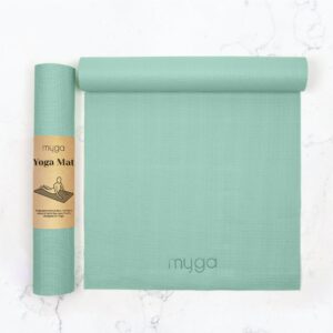 Myga Yogamatte - Rutschfeste Übungsmatte für Yoga & Fitness