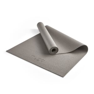 Myga Yogamatte - Wood - Rutschfeste Übungsmatte für Yoga & Fitness