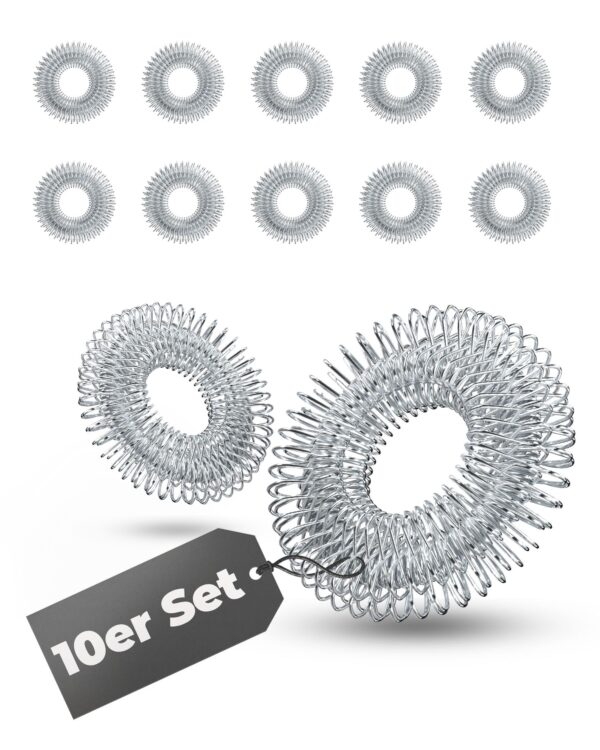 NEOLYMP Akupressur Ring Edelstahl