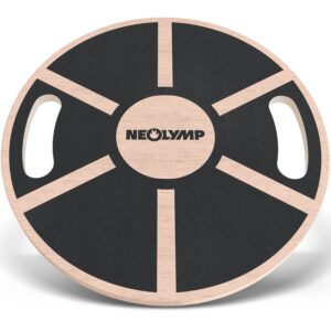 NEOLYMP Balance Pad Holz mit Griffen