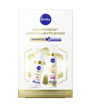 NIVEA LUMINOUS630® Anti-Pigmentflecken Tagespflege + Intensiv Serum Gesichtspflegeset