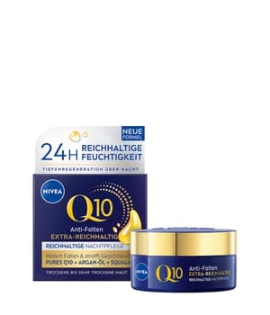 NIVEA Q10 Anti-Falten Power Reichhaltige Nachtpflege Nachtcreme
