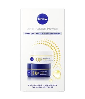 NIVEA Q10 Anti-Falten Power Tagespflege LSF15 und Nachtpflege Gesichtspflegeset
