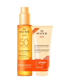 NUXE Sun Sonnenöl LSF 50 + After-Sun-Milch Set Körperpflegeset