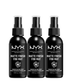 NYX Professional Makeup Make Up Setting Spray Matte Finish 3er Set Fixing Spray