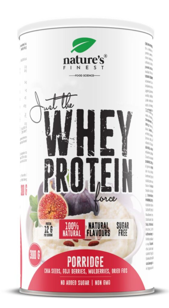 Nature's Finest Whey Protein Porridge Berry - Molkenprotein brei Beere