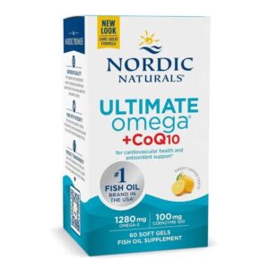 Nordic Naturals Ultimate Omega + CoQ10 Fischöl 1280 mg