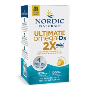 Nordic Naturals Ultimate Omega - D3 2X Mini 1120 mg