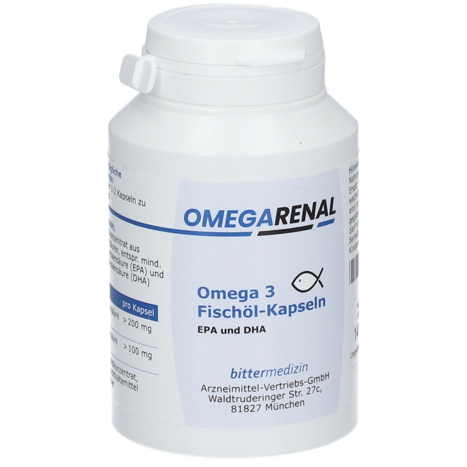 OMEGARENAL® Fischöl Kapseln