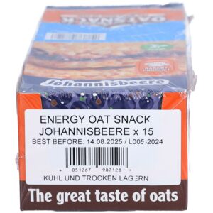 OatSnack Energy Riegel Johannisbeere