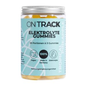 OnTrack Nutrition Elektrolyte Gummies Ananas Geschmack mit Magnesium