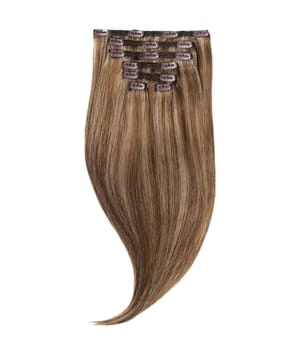 Rapunzel of Sweden Classic Clip-ins Straight / Medium Volume / 7 pieces M5.0/7.4 Golden Brown Mix 40 cm Haarverlängerung