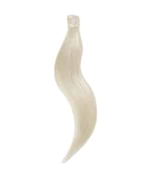 Rapunzel of Sweden Ponytail Straight / Clip-in / Light Volume 10.10 Platinum Blonde 50 cm Haarverlängerung