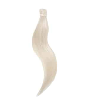 Rapunzel of Sweden Ponytail Straight / Clip-in / Light Volume 10.7 Light Grey 40 cm Haarverlängerung