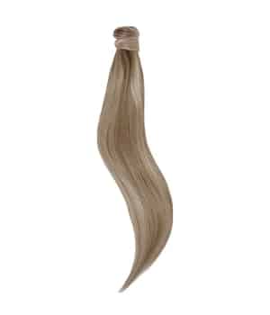 Rapunzel of Sweden Ponytail Straight / Clip-in / Light Volume Brown Ash Blonde Balayage B5.1/7.3 50 cm Haarverlängerung