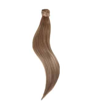 Rapunzel of Sweden Ponytail Straight / Clip-in / Light Volume Brownish Blonde Balayage B5.0/8.3 50 cm Haarverlängerung