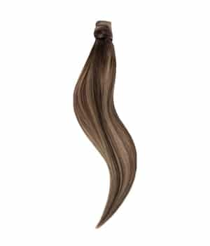 Rapunzel of Sweden Ponytail Straight / Clip-in / Light Volume Hazelnut Caramel Balayage B2.3/5.0 40 cm Haarverlängerung