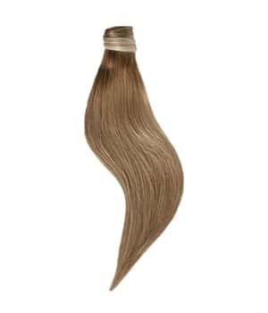 Rapunzel of Sweden Ponytail Straight / Clip-in / Medium Volume Brownish Blonde Balayage B5.0/8.3 50 cm Haarverlängerung