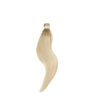 Rapunzel of Sweden Ponytail Straight / Clip-in / Medium Volume Cool Platinum Blonde Balayage B7.3/10.10 50 cm Haarverlängerung