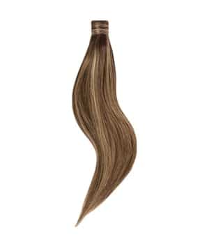 Rapunzel of Sweden Ponytail Straight / Clip-in / Medium Volume Hazelnut Caramel Balayage B2.3/5.0 50 cm Haarverlängerung