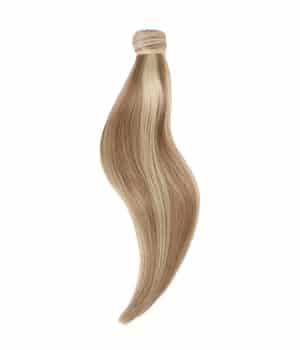 Rapunzel of Sweden Ponytail Straight / Clip-in / Medium Volume M7.3/10.8 Cendre Ash Blonde Mix 40 cm Haarverlängerung